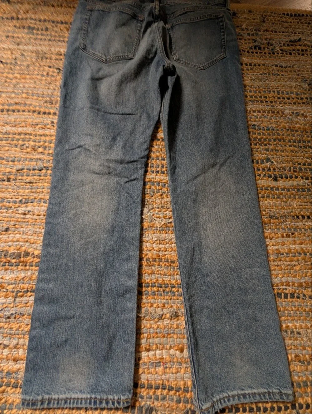 J.Crew Flex Straight Jeans W34 L30 Medium Wash Stretch Classic Denim Preppy